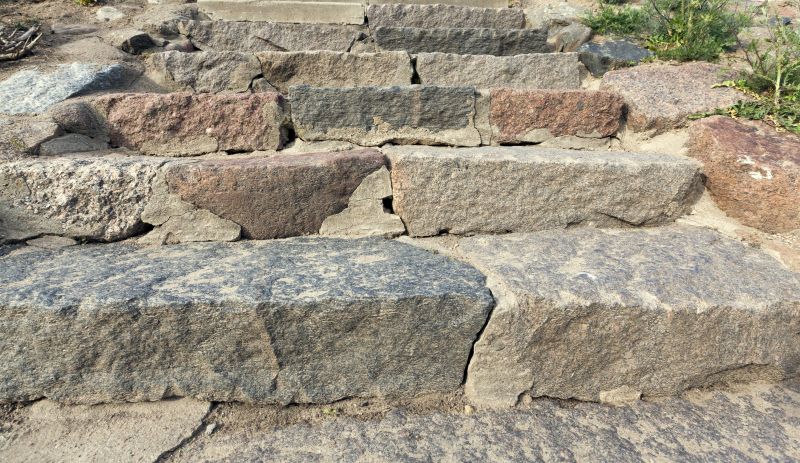 Repaired Stone Steps