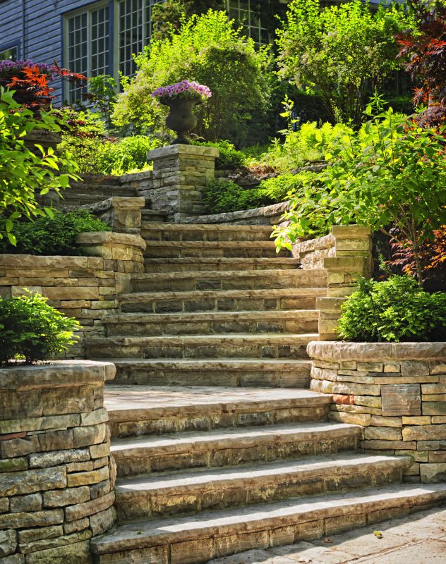 Restoration of Historic Stone Steps